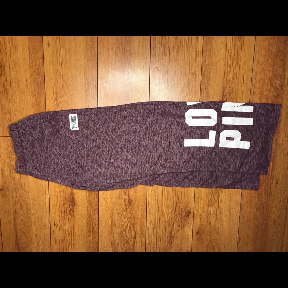 Purple Sweatpants // Victoria Secret PINK